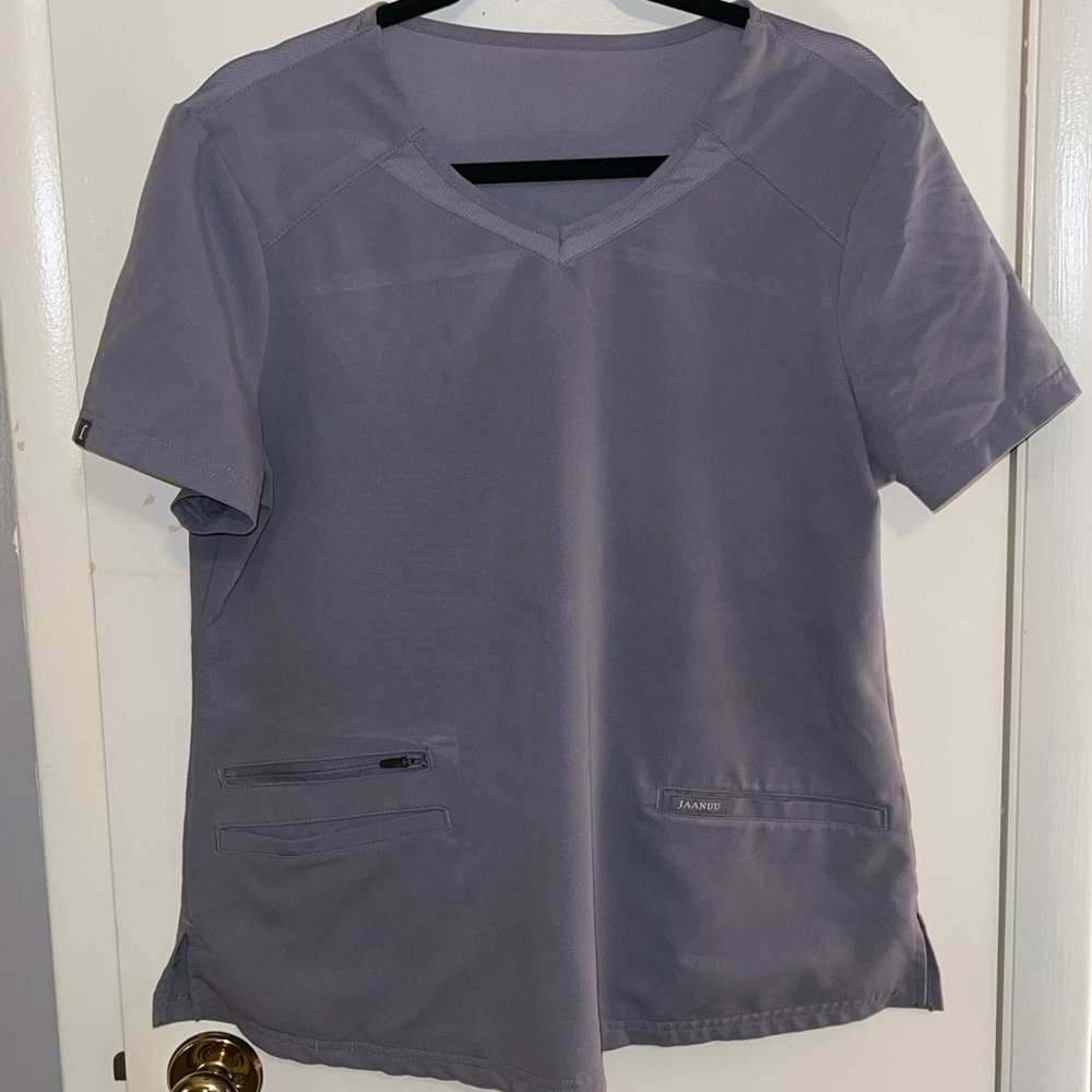 Jaanuu Mesh V-Neck Top